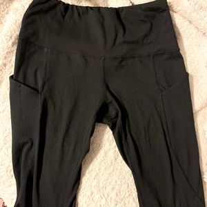 Black ODODOS Leggings